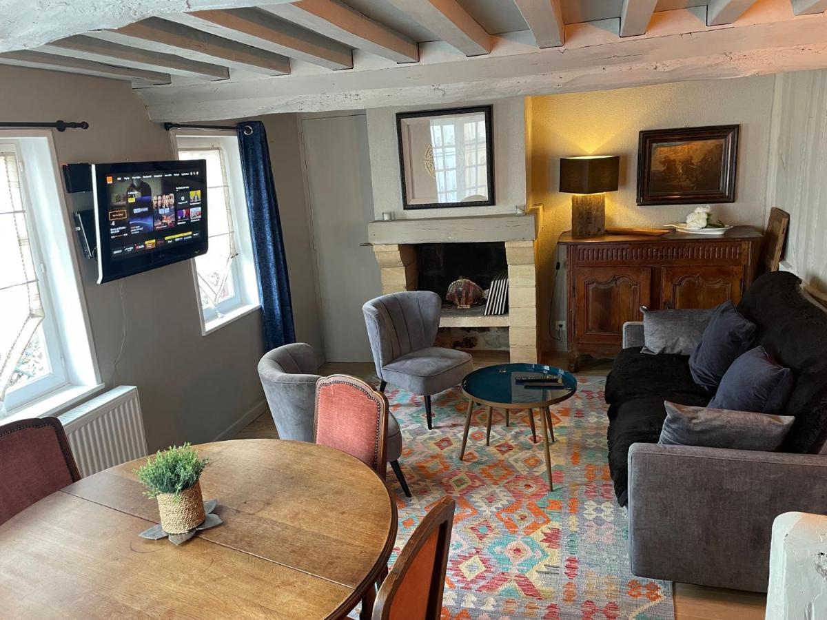 オンフルールLa Maison St Jeanアパートメント エクステリア 写真