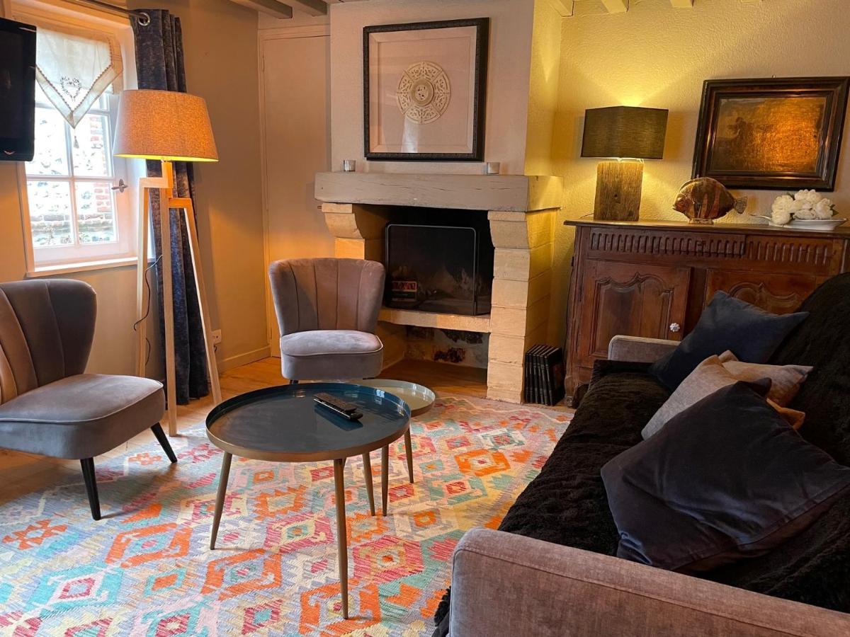 オンフルールLa Maison St Jeanアパートメント エクステリア 写真